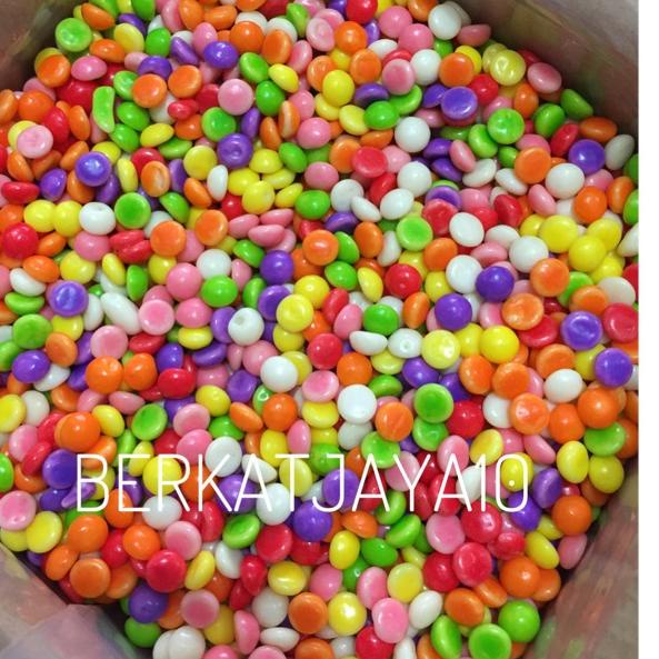 

kodeG1s6R--LAGIE Choco chips Rainbow Repack 250 Gram Gepeng warna warni