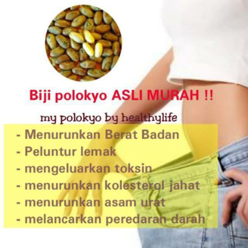 

Kapsul ajaib biji polokyo Obat pelangsing ampuh Obat kurus harga 35rb dapat 10biji