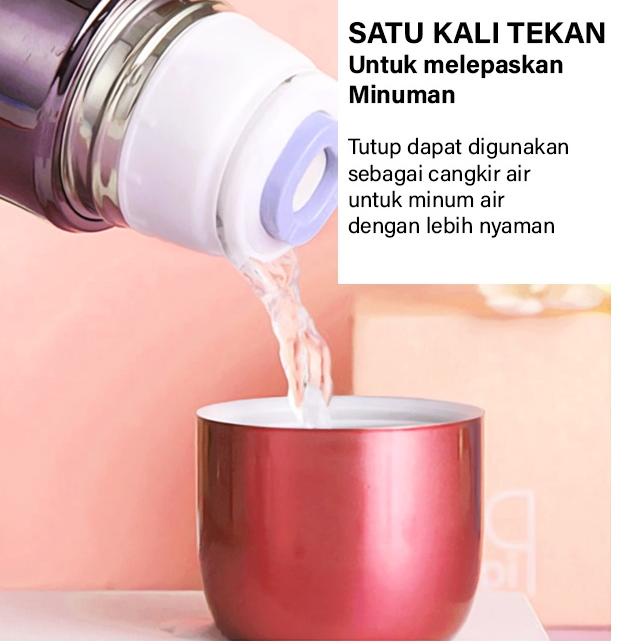 Promo Keren--GM Bear Termos Stainless Steel 500ml P0351 - Termos Tumblr Hot & Cold