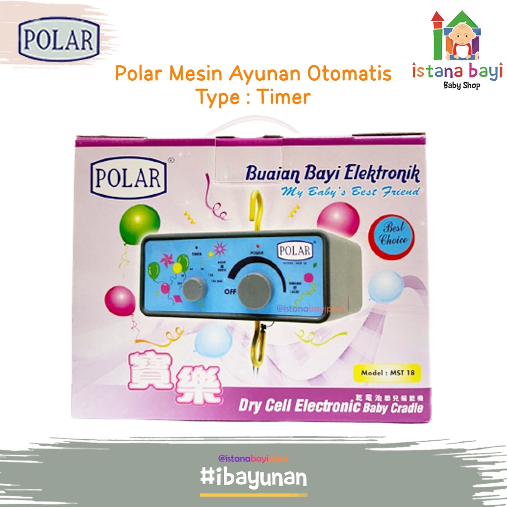 Polar Ayunan Electric Basic / Mesin ayunan Polar FREE BUBBLE WRAP