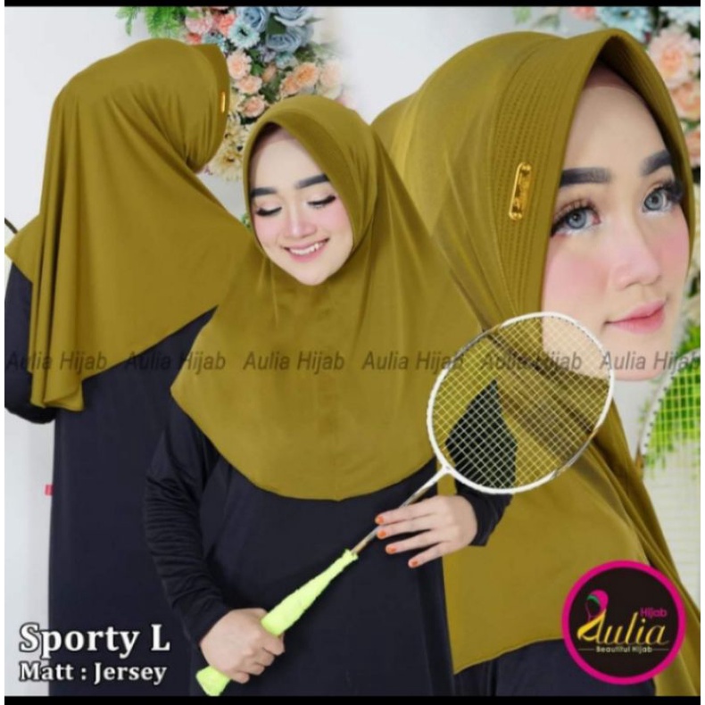 Jual Hijab instan SPORT L(ada putih&coklat pramuka) | Shopee Indonesia