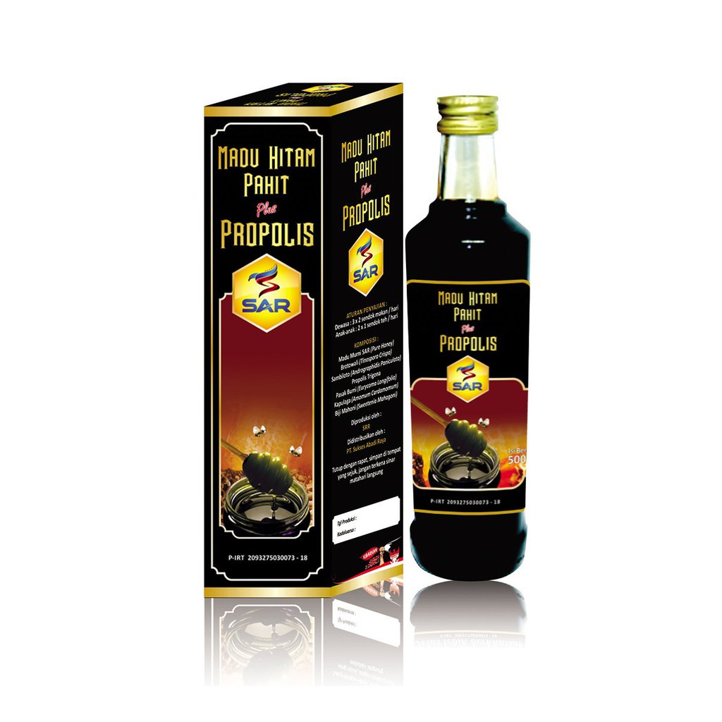 

MADU HITAM PAHIT PLUS PROPOLIS SAR