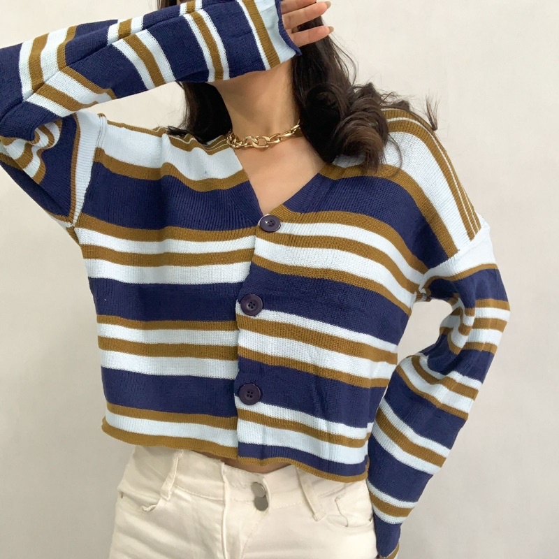 [LUXE.DLABEL] - E30 TOP [ Atasan Rajut Wanita Atasan Rajut Import wanita Atasan lengan panjang rajut Kaos wanita Vest wanita Atasan Wanita Atasan Halter tank Korea wanita Korean top Croptop Croptee Atasan perempuan Top premium quality]