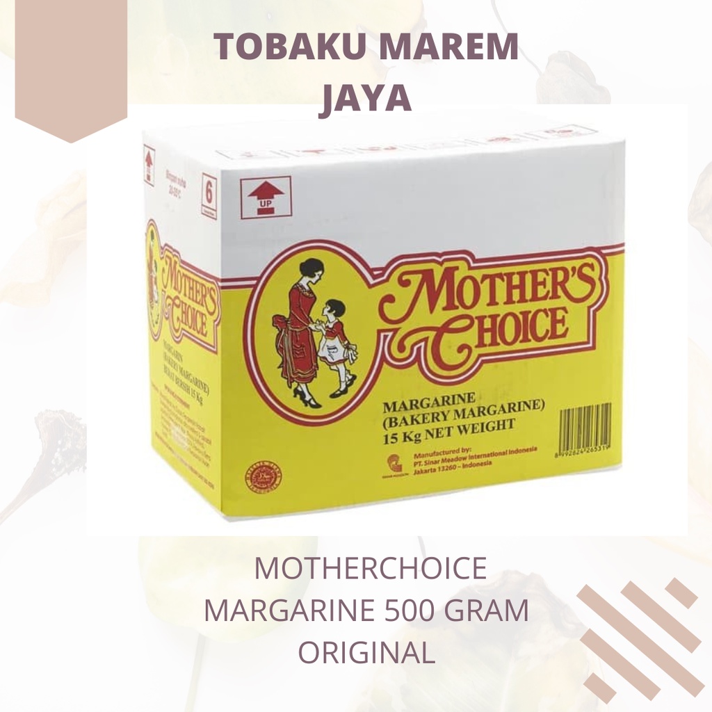 

Motherchoice Margarine 500 Gram Original
