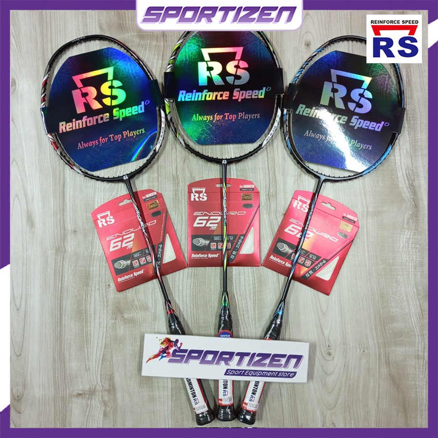 RAKET BADMINTON BULUTANGKIS RS ISO BLADE 40 / 41 / 42 NEO II PROMO FREE SENAR ORI