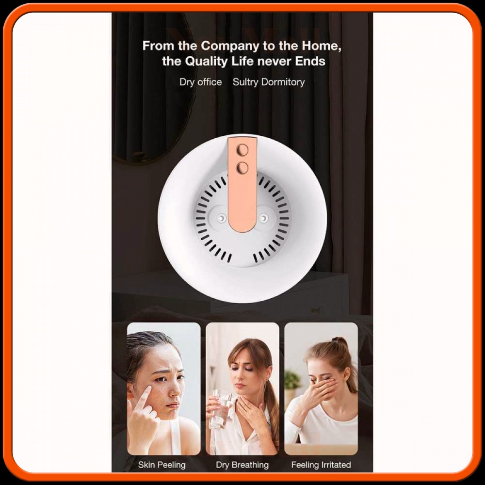 Air Humidifier Aromatherapy Oil Diffuser Double Spray 3L AM574