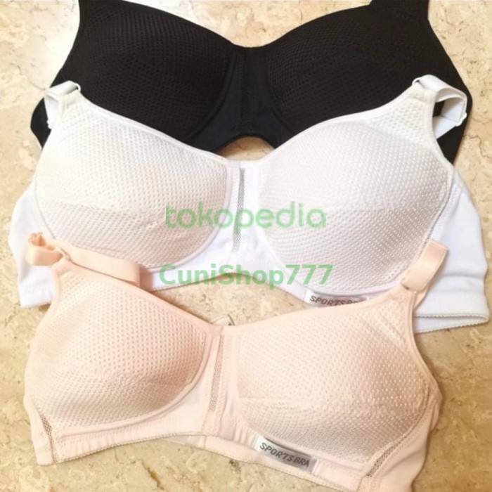NEW BRA WACOAL SPORT BUSA TIPIS TANPA KAWAT WIRELESS BH (LULUDI BH TRIUMPH