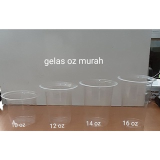 Gelas Cup Pop Ice Plastik uk 12oz / 14oz / 16oz | untuk Es Dawet, Es Teh, Jus, Jasuke, dll