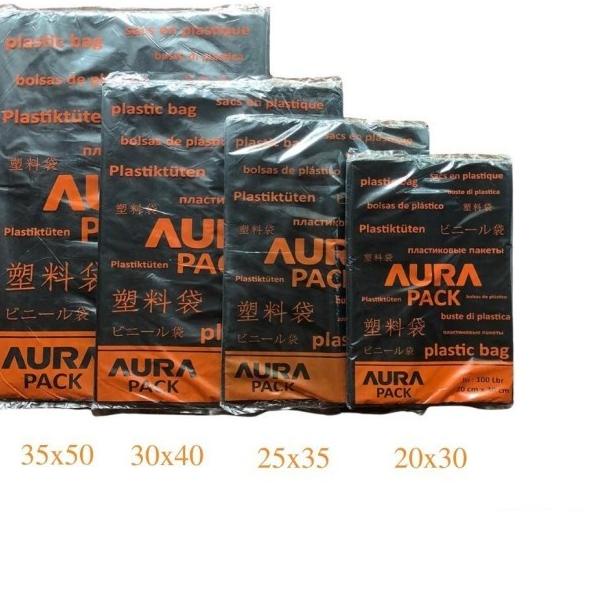 

Kantong Plastik HD tanpa plong UK 35cm x 50cm - Polybag - Hitam