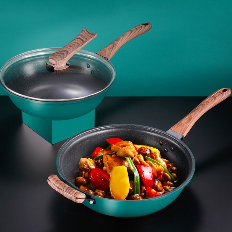 Panci Teflon Fry Pan Anti Lengket 32 CM Premium Tebal