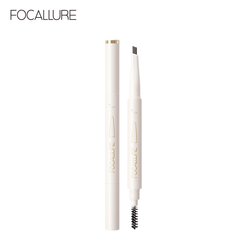 FOCALLURE Sliding Eyebrow Pencil #ConfidenceHalo pensil alis Lipstik Madam Kosmetik Lip Cream Matte  Original Lips FA202