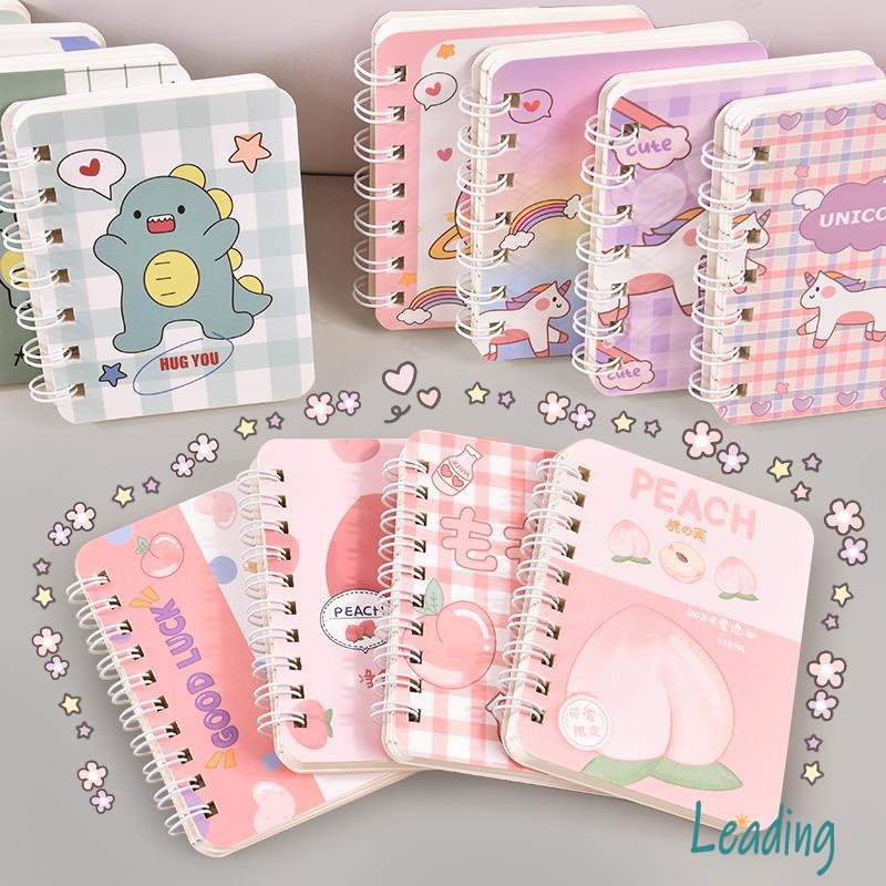 

COD A7 Rollover Coil Buku Mini Notebook Kartun Lucu Mini Notebook Diary Portable Notebook Journal Alat Tulis-Le