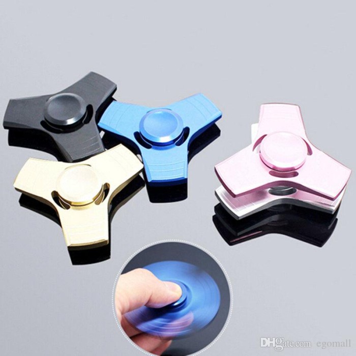 Osakahop - Fidget Spinner Metal 2 side / Fidget Spinner Metalic / Hand Spinner