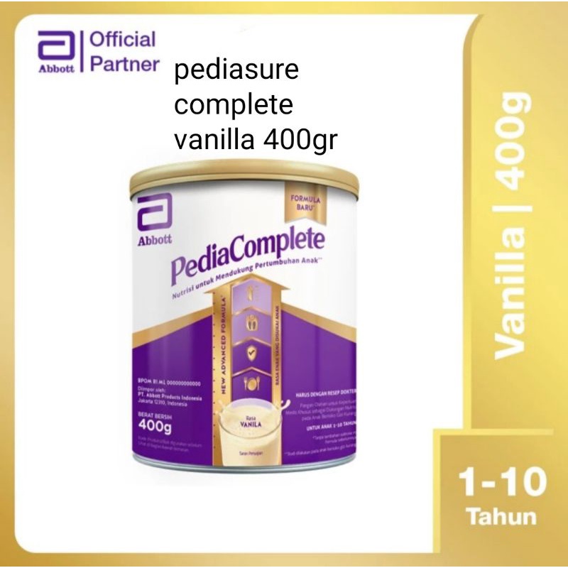 Pediasure Complete vanila 400gr - Complete vanilla 400 gr pediasure