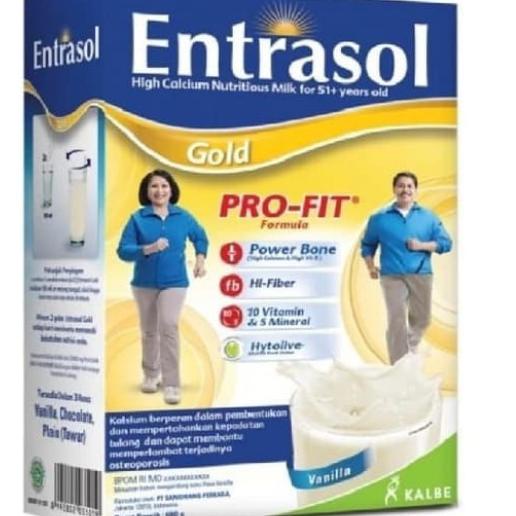 

[ COD ] ENTRASOL GOLD VANILLA 600Gr