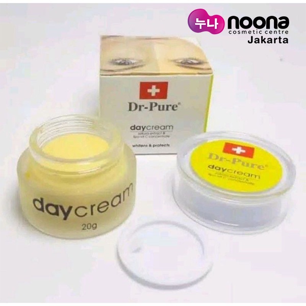 DR-PURE DAY CREAM WHITENS &amp; PROTECTS 20gr