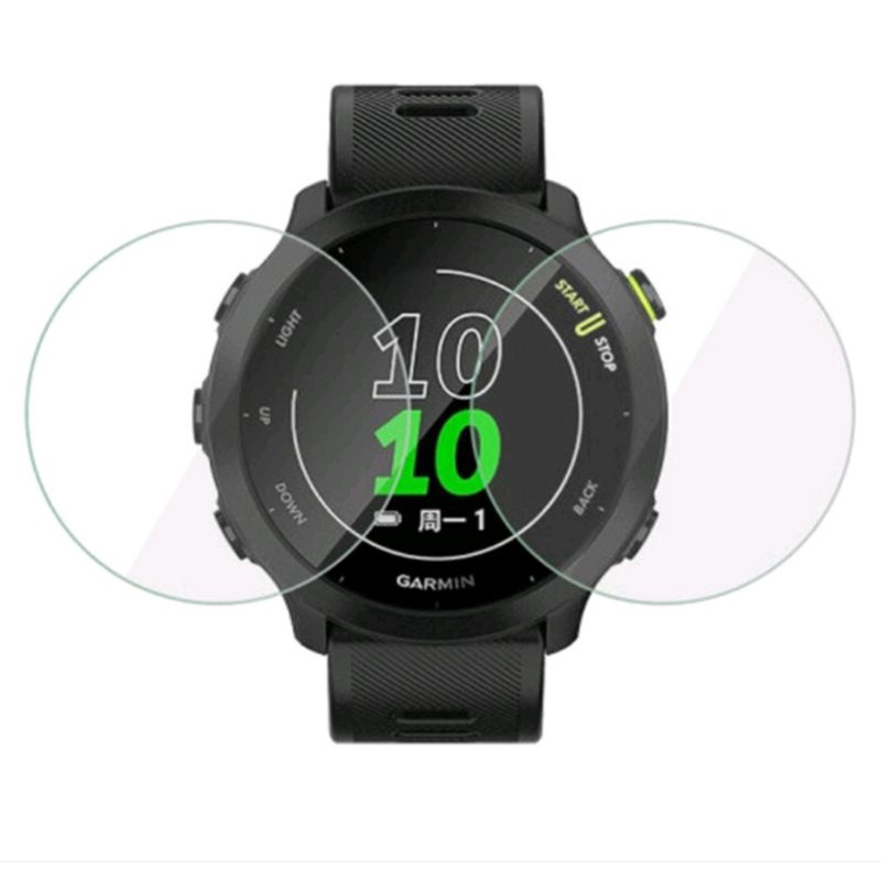 TEMPERED GLASS GARMIN FORERUNNER 55 158 ANTI GORES SCREEN GUARD LCD SMARTWATCH GARMIN FORERUNNER 55 158 PELIDUNG LAYAR GARMIN FORERUNNER 55 158 SCEEN PROTECTOR SMART WATCH JAM GARMIN FORERUNNER 55 158 SCREEN GUARD ANTI GORES KACA GARMIN FORERUNNER 55 158