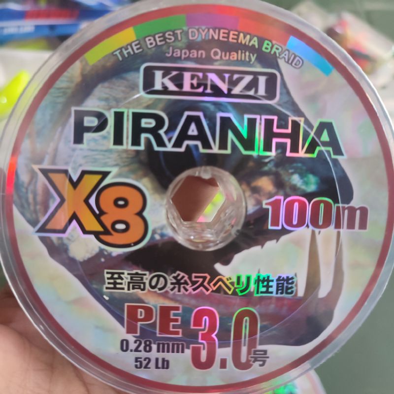 PE PIRANHA X8 100M MULTI CALOR