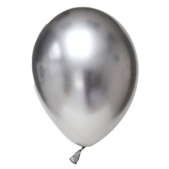 Balon Latex Metalic Chrome Balon Metalik 12 Inch warna warni