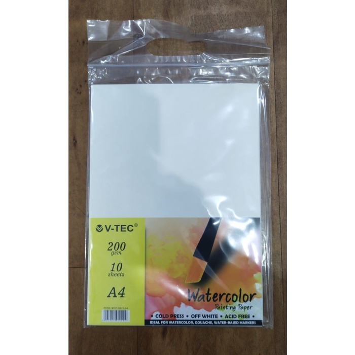 

Buruan Watercolor Paper V-Tec 200 Gsm Cold Press Wcp20010-12 Sale!!!