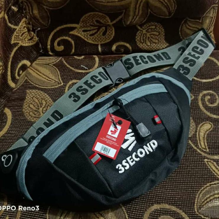 Tren Terbaru WAISTBAG PRIA 3SECOND THREE SECOND TAS SELEMPANG TAS PINGGANG PRIA DISTRO MURAH