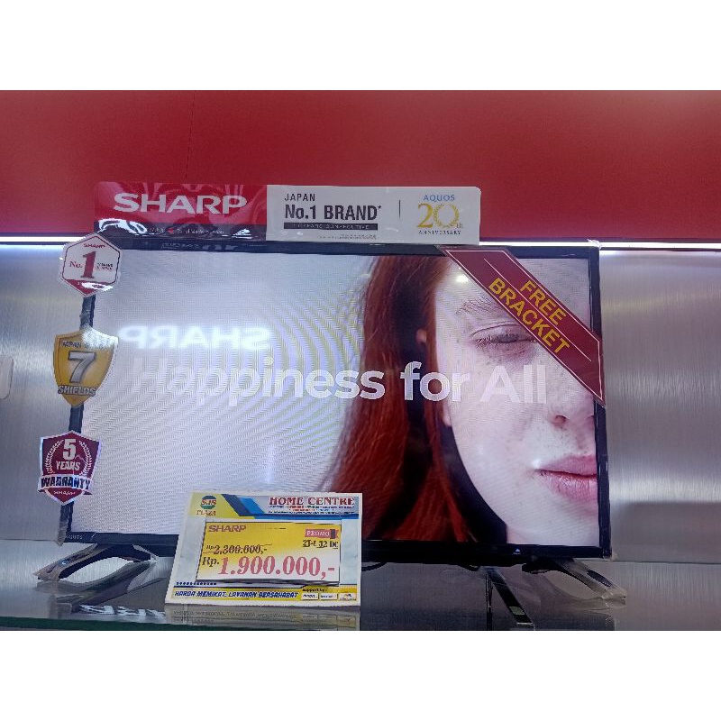 tv sharp 32 inci