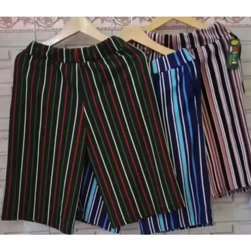 CELANA KULOT SALUR HOTPANTS MOTIF RONDOM WARNA