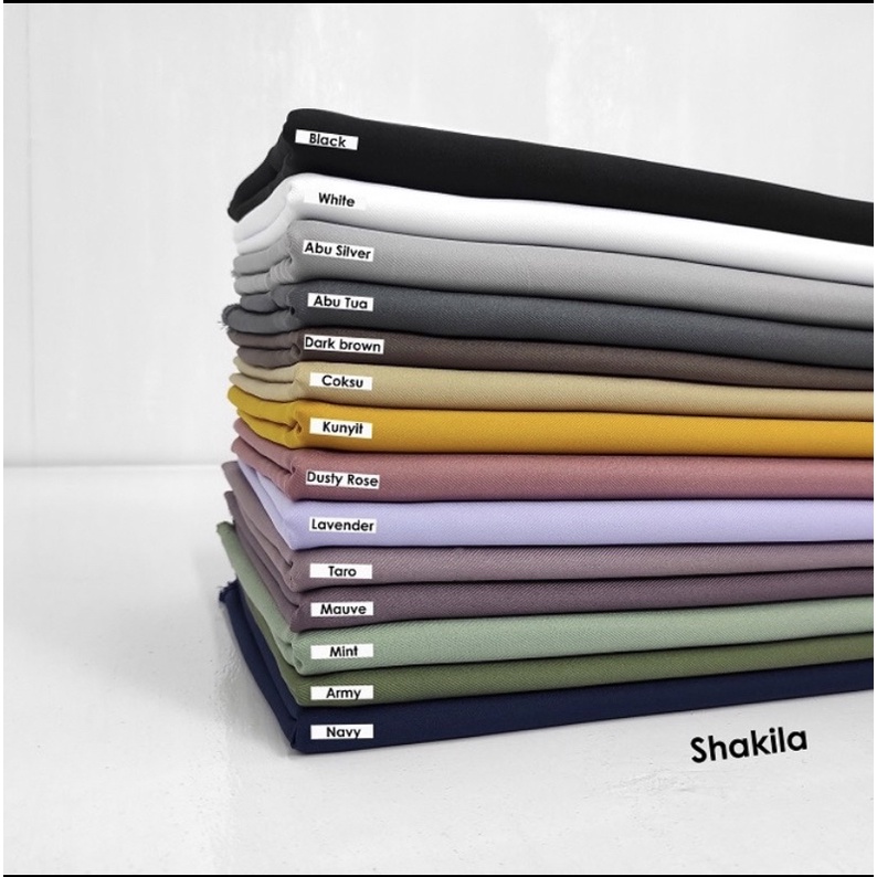 Kain Bahan Shakila Torino Import Kualitas Premium