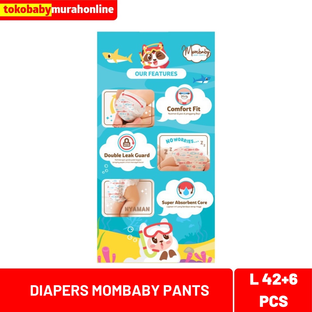 MOMBABY PANTS L42+6