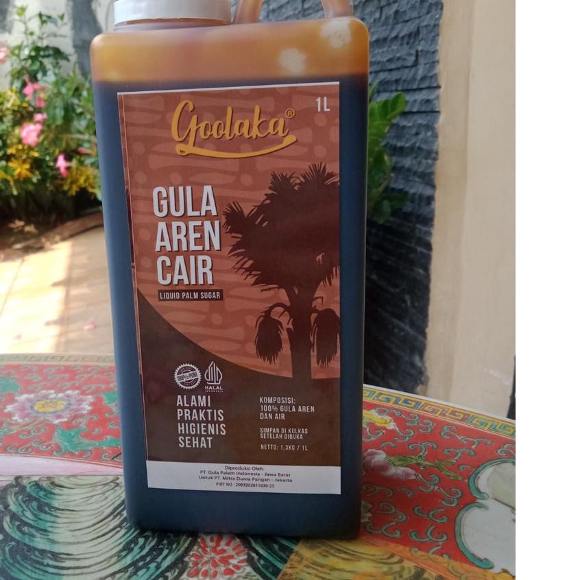 

COD✔️Gula Aren Cair / Goolaka / Palm Sugar 1 Liter|KD7
