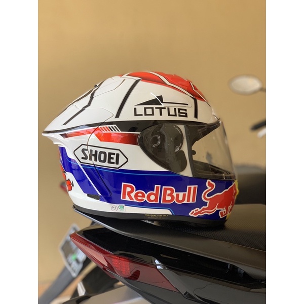 shoei clone X12 REDBULL FRP TRICOMPOSITE