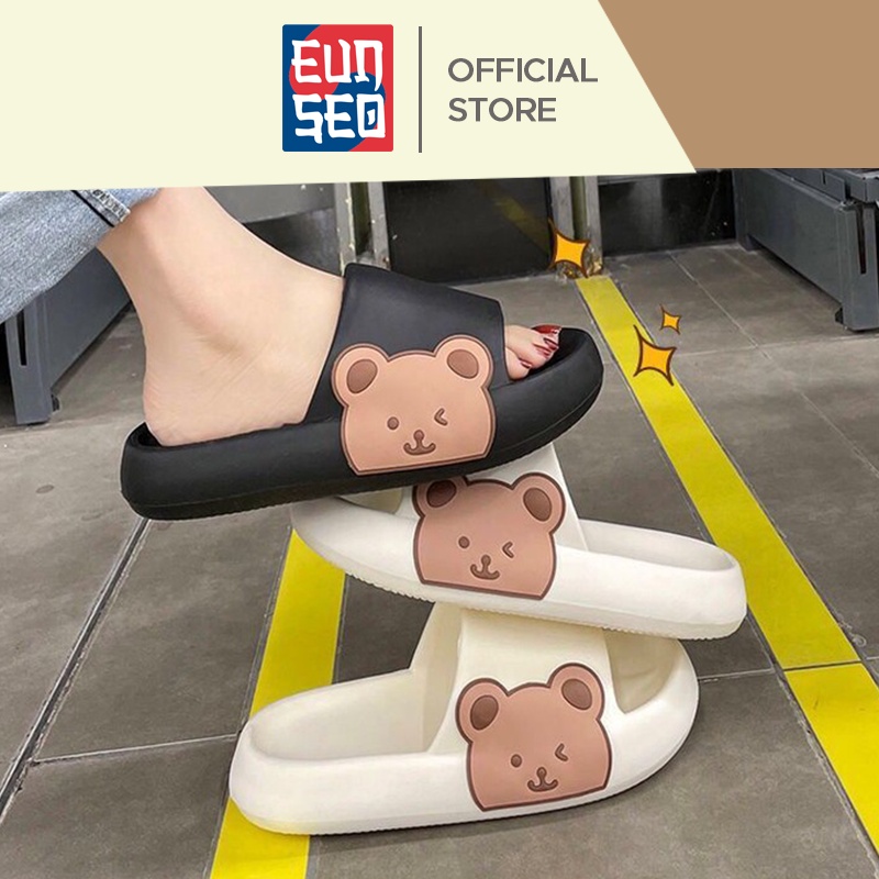 EUNSEO Sandal Wanita Karet Premium Anti Slip Tidak Licin Fashion Korea