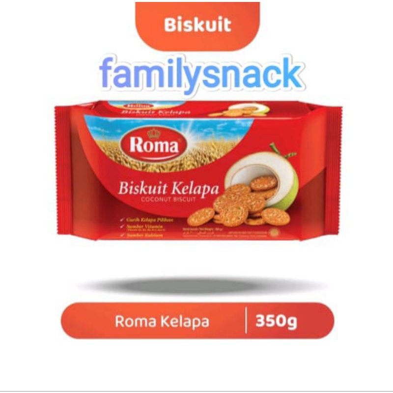 

Roma Biskuit kelapa 300gr