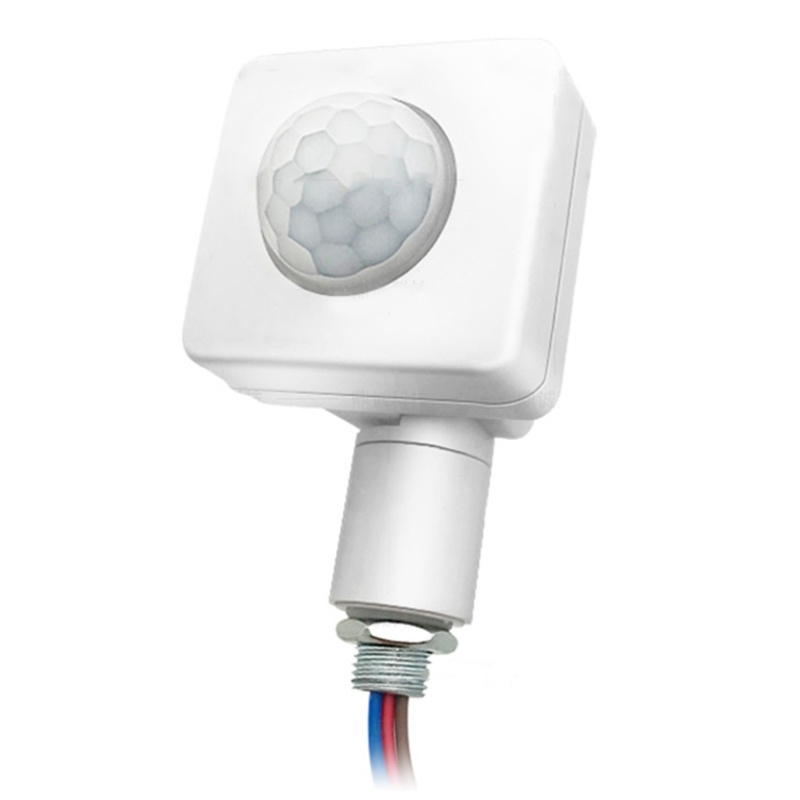 Zzz Saklar Lampu Sensor Gerak Infrared PIR Adjustable AC85-265 Untuk Rumah / Outdoor