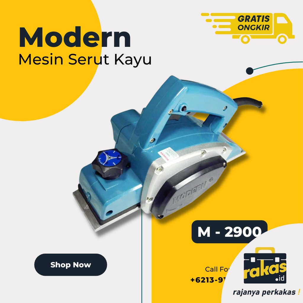 Mesin Serut Kayu Listrik Modern M2900 Berkualitas