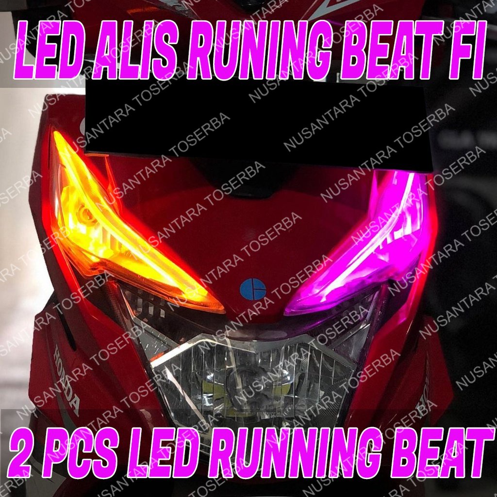 LED LAMPU ALIS RUNNING BEAT FI SEPASANG BERGARANSI