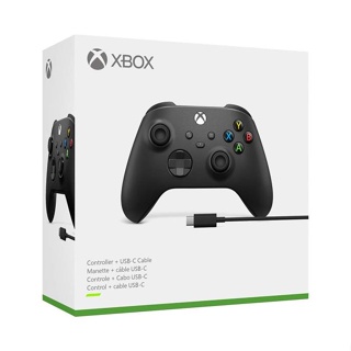 Xbox Core Controller + Cable Carbon Black (Xbox Series X Controller)