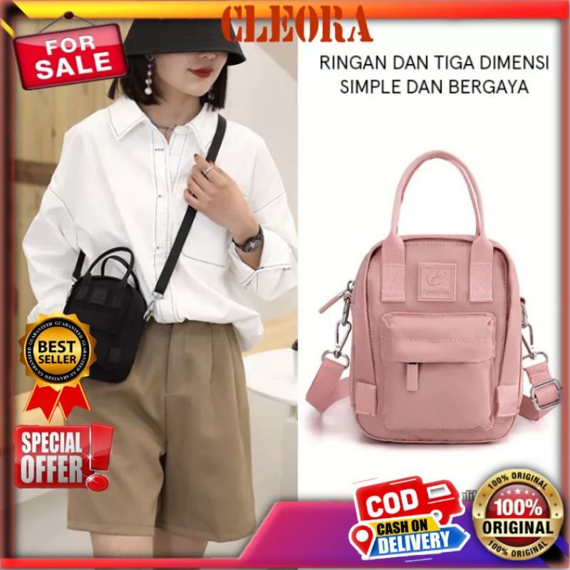 Tas Selempang Wanita COLORFUL FOX Sling Bag Wanita Hand Bag Wanita Anak Muda Cewek Perempuan Cewe pi