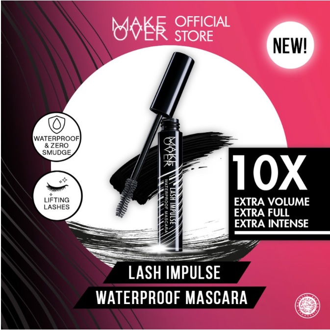 MAKE OVER Lash Impulse Waterproof Mascara 9ML