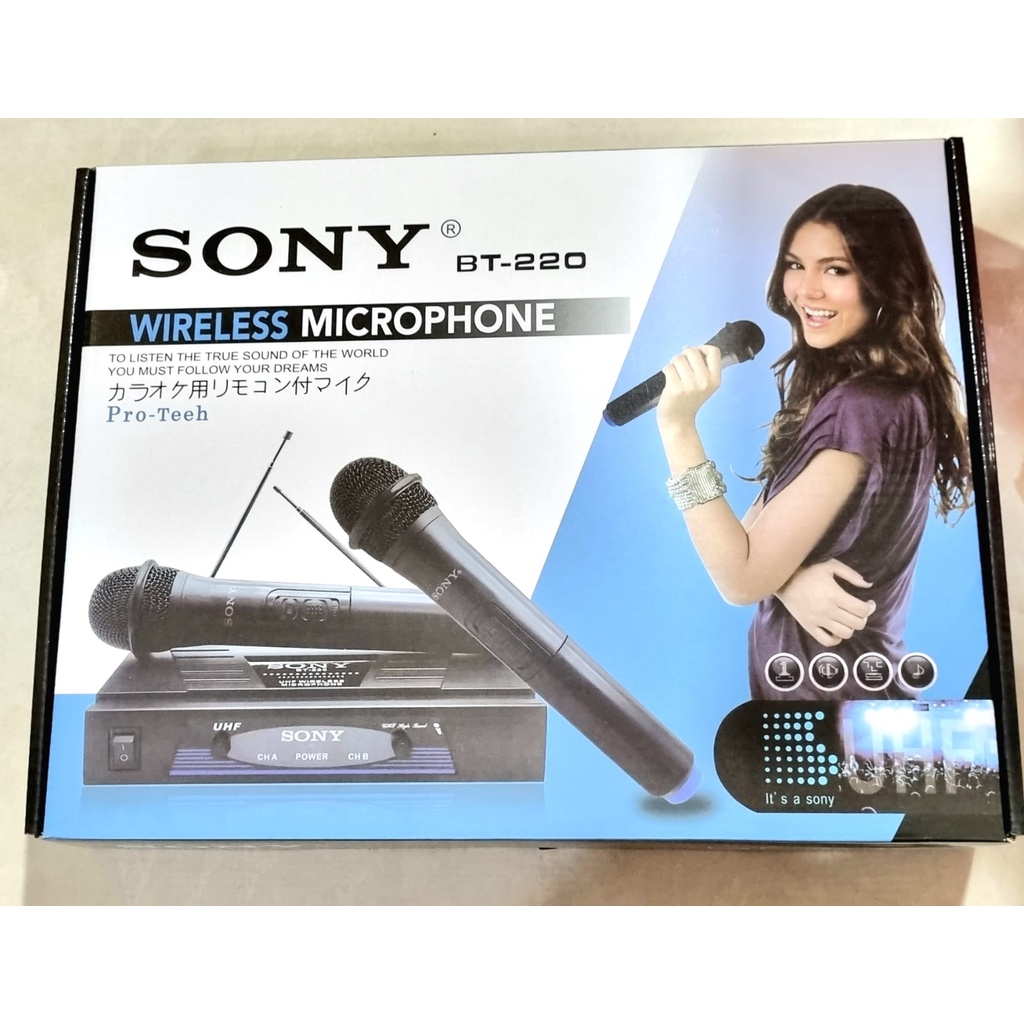 Microphone Wireless SONY BT-220