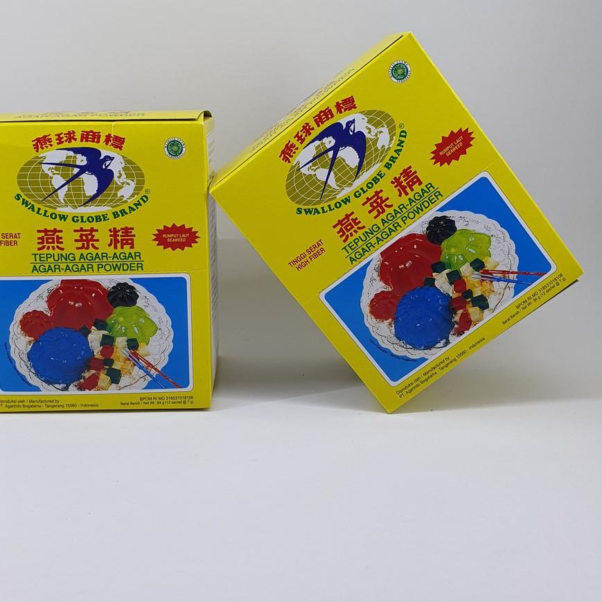 

✨STAR✨ Agar-Agar Powder Putih Swallow Globe !!!