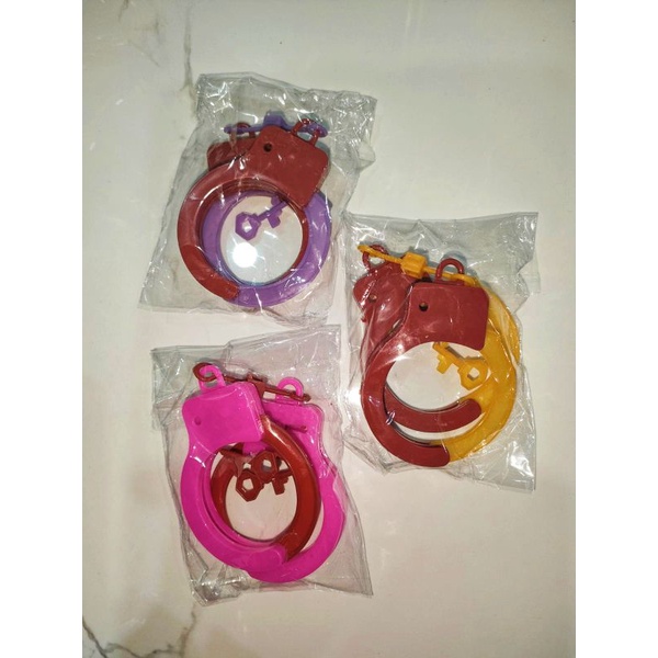 3 karunia mainan borgol plastik isi 20pcs