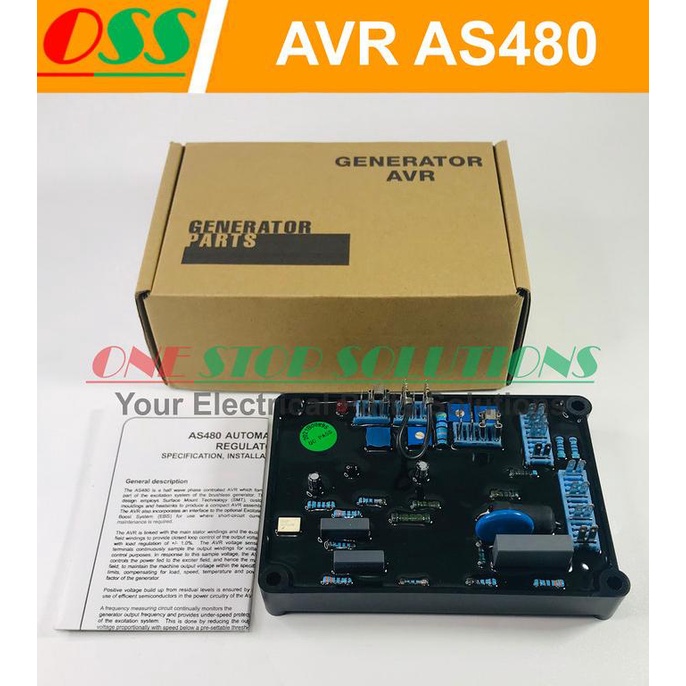 Avr Generator As480 Avr Genset As 480