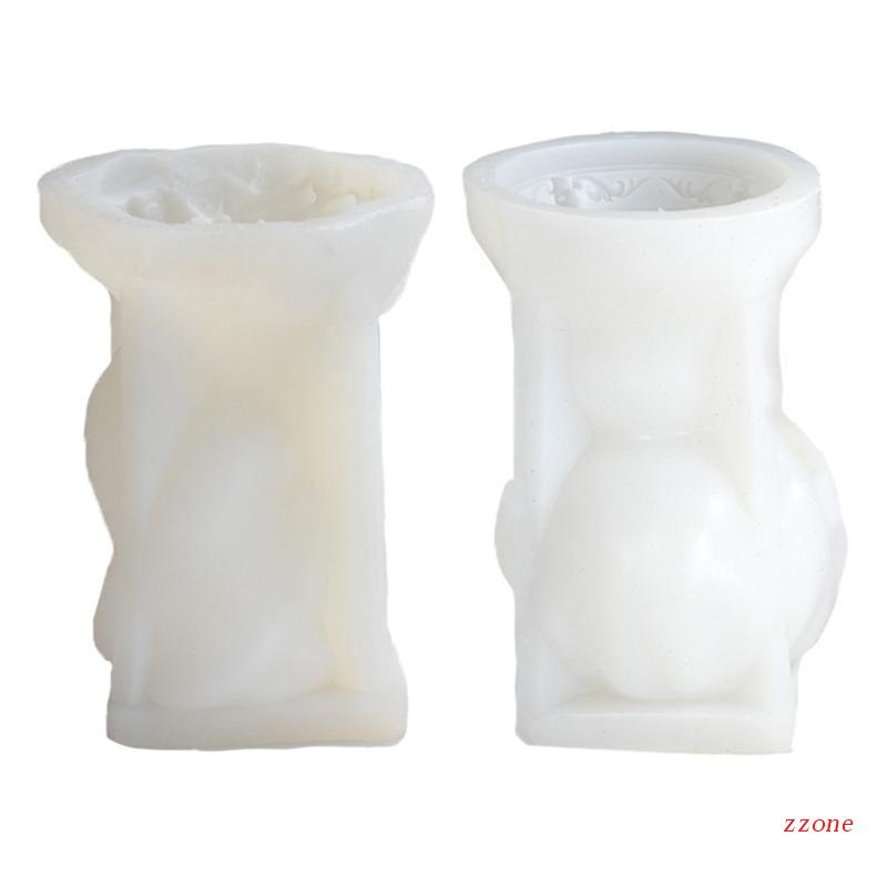 Cetakan Plaster 3D Tema Halloween Bahan Silikon Anti Lengket Untuk Dekorasi Pesta