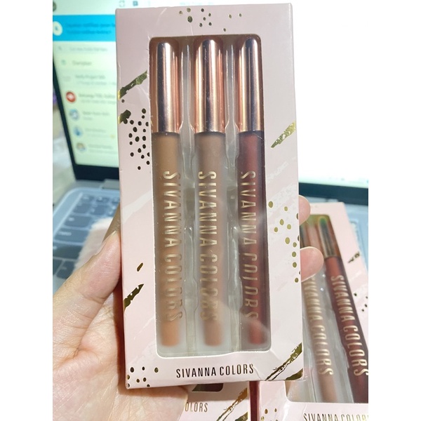 Sivanna Colors blurring intense velvet lip ori thailand/lipstik thailand/sivanna