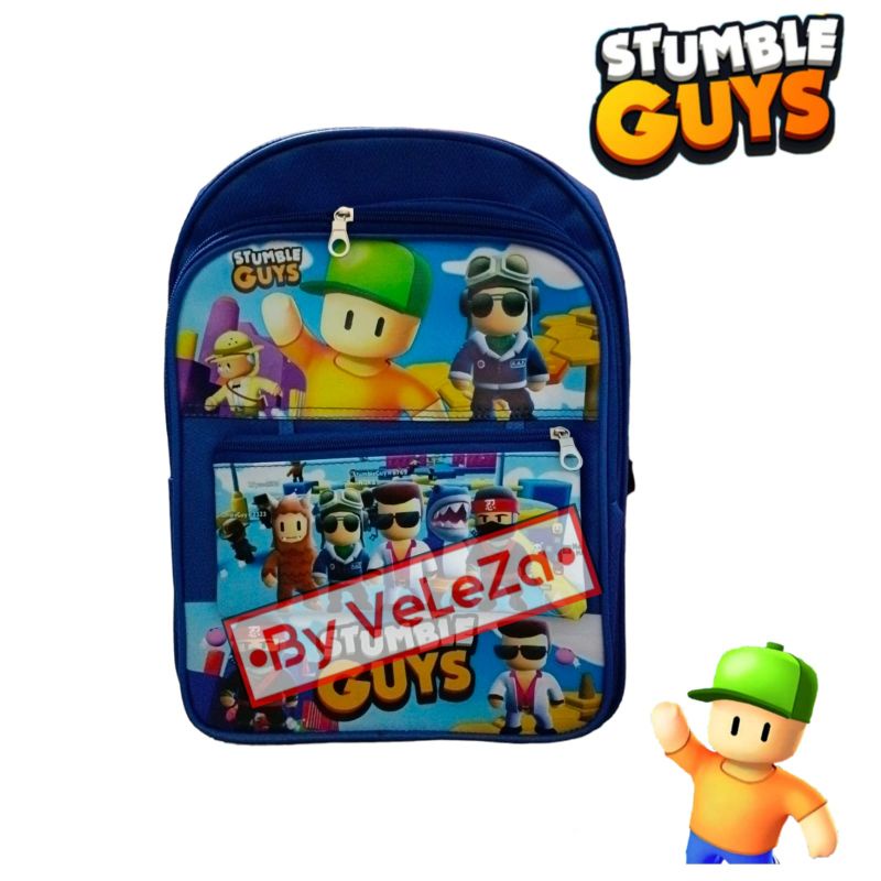 Tas Stumble Guys Tas Ransel Anak Sekolah PAUD TK - Tas Ransel Anak -Tas Anak