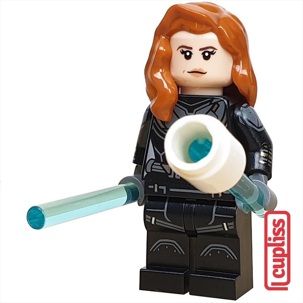 PART OUT LEGO SH637 Black Widow Superheroes Minifigure