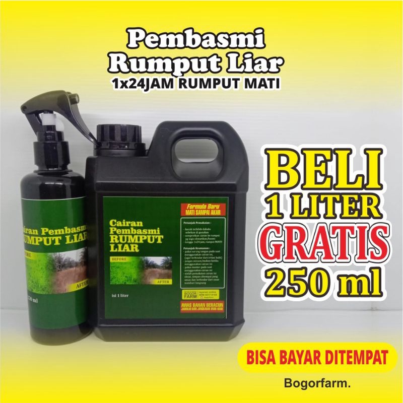 [bogorfarm] PEMBASMI RUMPUT LIAR &amp; GULMA 1 liter