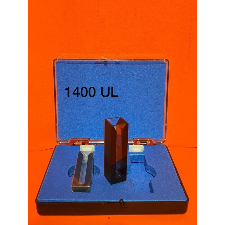 Cuvette Quartz Micro 1400 ul Black / Kuvet kuarsa Micro 1400 ul Black