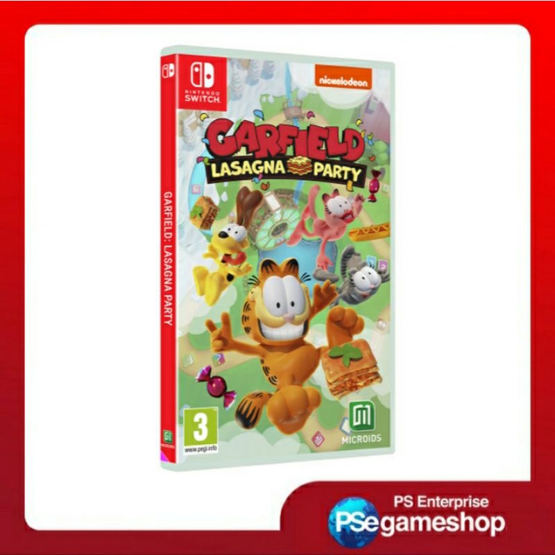 Switch Garfield Lasagna Party (Euro/English) 3 November 2022